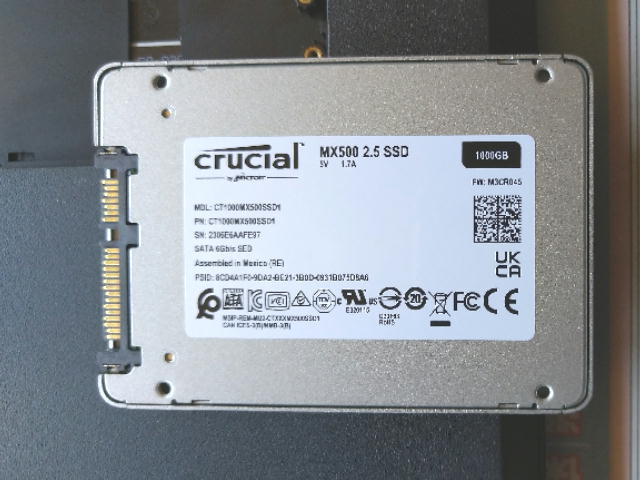 増設用ハードデスク