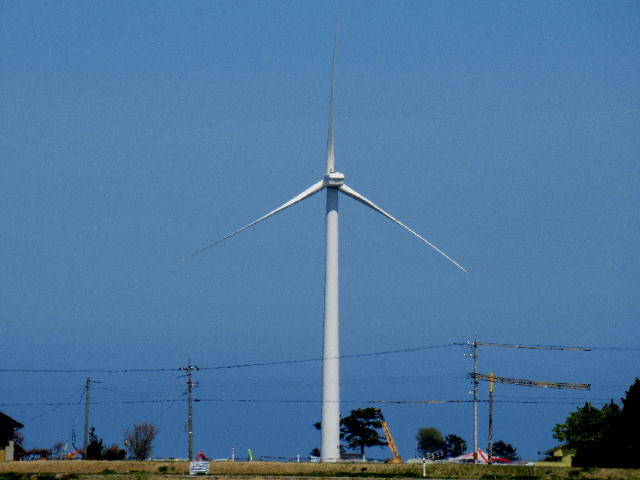 浄化センター風車
